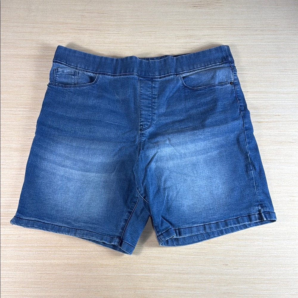 DKNY Denim Blue Men's Shorts‎